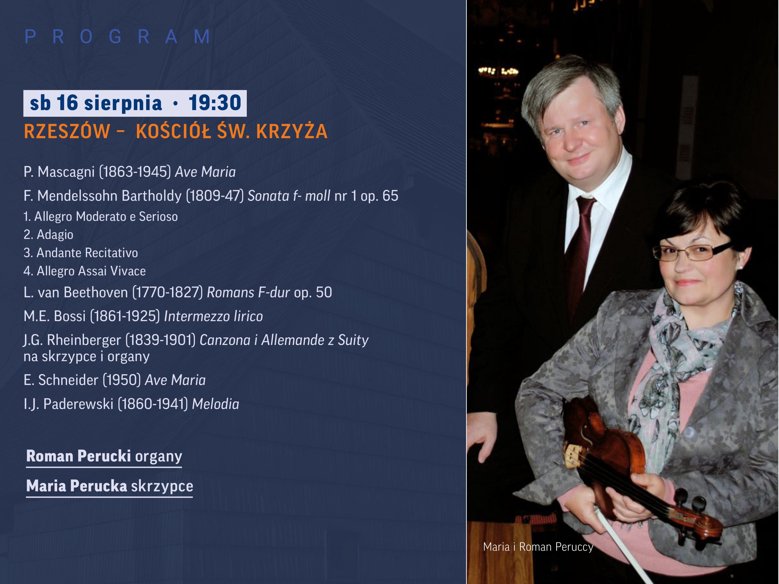 Organy w blasku lata – cztery koncerty na finał Podkarpackiego Festiwalu Organowego