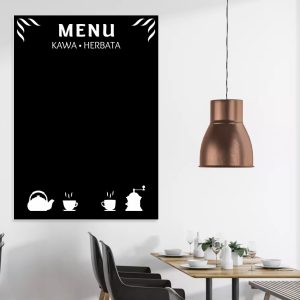 Tablica magnetyczna kredowa kawa herbata 24