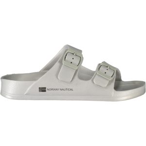 Norway 1963 DAMSKIE KLAPKI OBUWIE SZARE