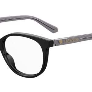 Okulary LOVE MOSCHINO MOL543-TN-807. Okulary, Kolor czarny. Niemowlę.