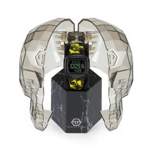 Zegarek PHILIPP PLEIN PWHAA1722. Kwarcowy, Kolor szary. Mężczyzna.