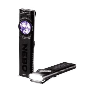 NEBO SLIM MINI UV 2-IN-1 akumulatorowa latarka 150 Lumen NE1005-G