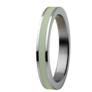 Biżuteria SKAGEN JRSA036SS8. Pierścionek, Kolor zielony srebrny. Kobieta.