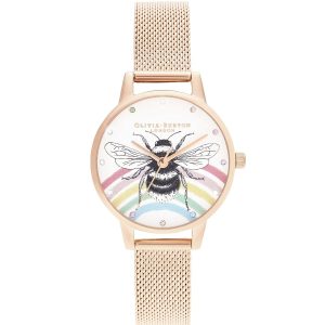Zegarek OLIVIA BURTON OB16WL90. Kwarcowy, Kolor czerwony. Kobieta.