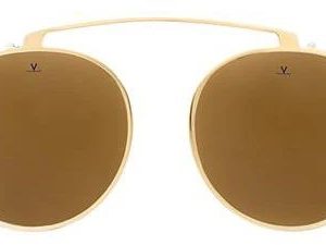 Okulary VUARNET VD19030002212. VIEW + CLIP-ON, Kolor złoty. Unisex.