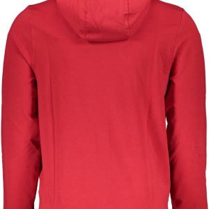 BLUZA GUESS JEANS Z ZAMKIEM MĘSKA CZERWONA