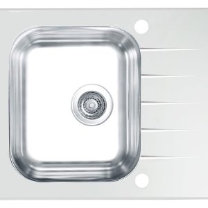 Alveus VITRO 10 POP-UP 3 1/2 60X50 satyna - biały