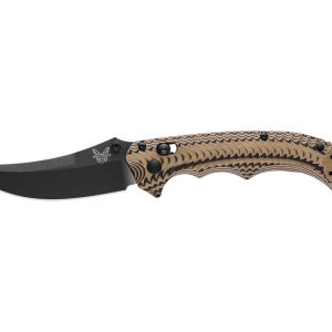 Benchmade MINI BEDLAM 865BK-01 BLACK-COYOTE-OD G10 PLAIN