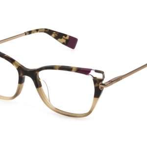 Damskie Oprawki okularowe Furla VFU499-5302BW czarny