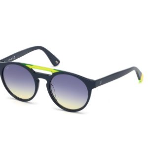 Okulary WEB EYEWEAR WE0262-5190W. Okulary przeciwsłoneczne, Kolor niebieski. Unisex.