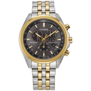 Zegarek CITIZEN BL5564-55H. Słoneczny, Kolor czarny. Mężczyzna.