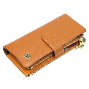 Skórzany damski portfel Gregorio LCY-1949-GL