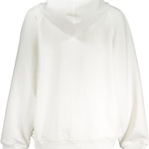 BLUZA DAMSKA K-WAY Z ZAMKIEM BIAŁA