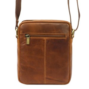 Saszetka męska z naturalnej skóry Nordee MSD-02 GM06 HUNTER