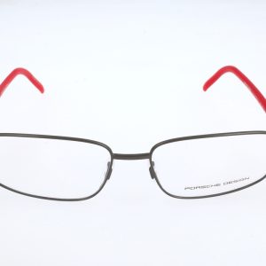 Okulary PORSCHE DESIGN P8125-D. Okulary korekcyjne, Kolor czerwony. Mężczyzna.