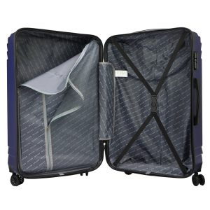 Mocna męska walizka z tworzywa ABS Pierre Cardin ISTANBUL MED10 x3 Z