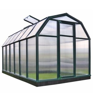 Rion Szklarnia plastikowa SMART 36 Zielony 387x204x198 cm łącznie z podstawą