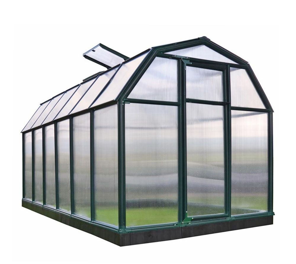 Rion Szklarnia plastikowa SMART 36 Zielony 387x204x198 cm łącznie z podstawą