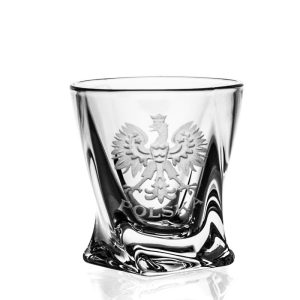 Crystal Julia Kieliszki do wódki 6 sztuk orzeł POLSKA