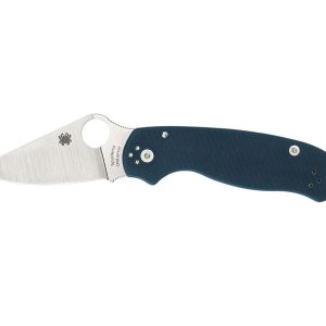 Spyderco PARA 3 G-10 COBALT BLUE PLAIN C223GPCBL