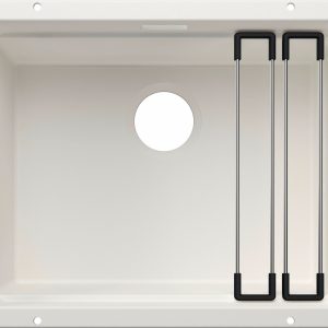 BLANCO ETAGON 500-U Silgranit biały, bez armatury, szyny