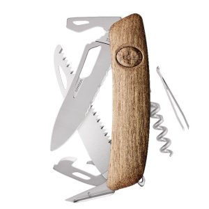 Swiza SH05TR AM WAVY EDGE Wood Walnut (KST.0056.6300)