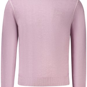 HUGO BOSS MĘSKI FIOLETOWY SWETER