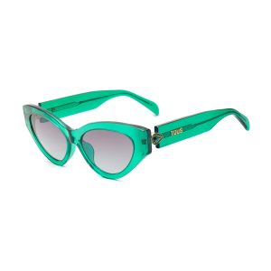 Okulary TOUS STOB84S550T52. Okulary przeciwsłoneczne, Kolor zielony. Kobieta.