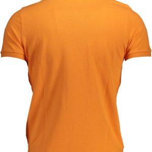 POLO US POLO Z KRÓTKIM RĘKAWEM POMARAŃCZOWY MĘŻCZYZNA