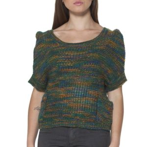 RUDY ZIELONY SWETER DAMSKI