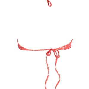 KARL LAGERFELD BEACHSEAR KOSTIUM KĄPIELOWY GÓRA KOBIETA CZERWONY