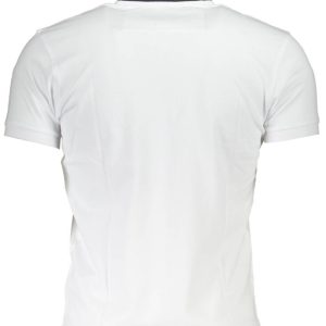 MĘSKA BIAŁA KOSZULKA POLO Z KRÓTKIM RĘKAWEM LA MARTINA