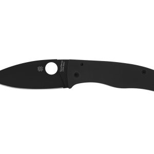 Spyderco BODACIOUS BLACK G-10 BLACK BLADE PLAIN C263GPBK