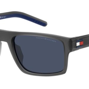 Okulary TOMMY HILFIGER TH1977SFRE55K. Okulary przeciwsłoneczne, Kolor szary. Mężczyzna.