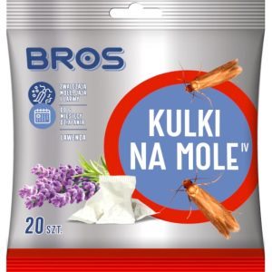 Kulki Lawendowe na mole odzieżowe 20szt. - Bros