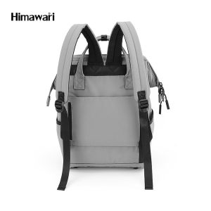 Plecak z wodoodpornego nylonu w jasnoszarym kolorze - Himawari