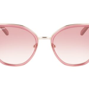 Okulary FERRAGAMO SF293S-774. Okulary przeciwsłoneczne, Kolor różowy. Kobieta.