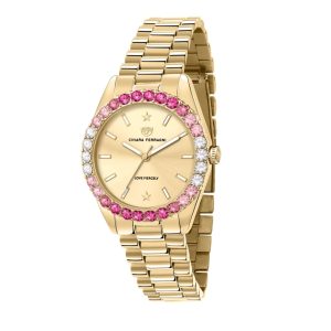 Zegarek CHIARA FERRAGNI R1953100501. Kwarcowy, Kolor złoty. Kobieta.