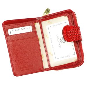 Pionowa pojemna damska portmonetka od Gregorio