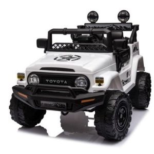 Auto Na Akumulator Toyota FJ Biała 4x4
