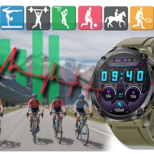 SMARTWATCH MĘSKI GRAVITY GT21-7 - BLUETOOTH CALL, DODATKOWY PASEK (sg025g)