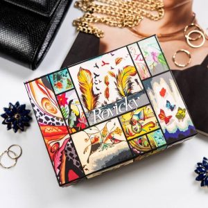 Skórzany damski portfel Rovicky R-613-DDW