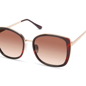 Okulary KENNETH COLE KC1396-5452F. Okulary przeciwsłoneczne, Kolor brązowy. Kobieta.