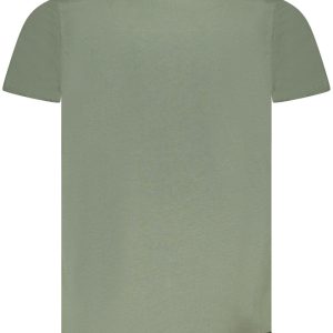 KOSZULKA Z KRÓTKIM RĘKAWEM MILITARY ACADEMY MĘSKA ZIELONA