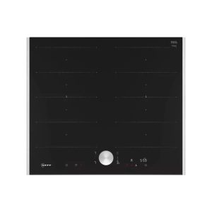 Neff T66TTX4L0, płyta indukcyjna, 60 cm, czarna, listwy stalowe