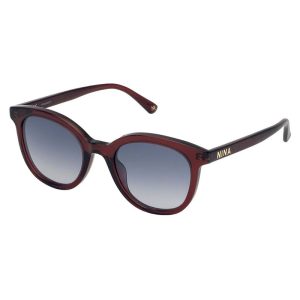 Okulary NINA RICCI SNR264-500AFD. Okulary przeciwsłoneczne, Kolor czerwony. Kobieta.