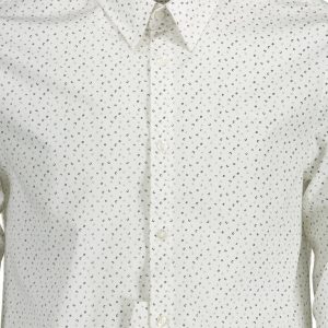 KOSZULA GUESS JEANS Z DŁUGIM RĘKAWEM MĘSKA BIAŁA