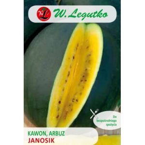 Arbuz Janosik żółty miąższ nasiona 0,50+0,25g - W. Legutko