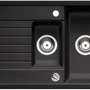 BLANCO ZIA 6 S Silgranit antracyt odwracalny, korek auto.