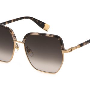 Okulary FURLA SFU623-5708FC. Okulary przeciwsłoneczne, Kolor złoty. Kobieta.